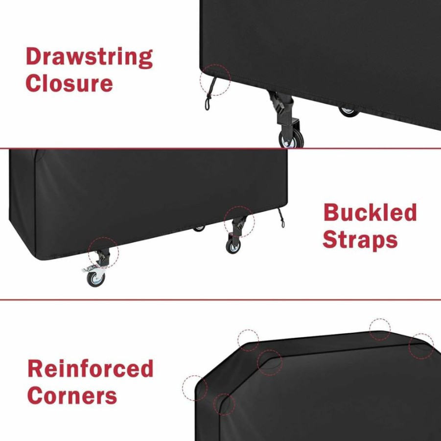 iCOVER 36 Inch Waterproof Blackstone Griddle Cover, Lightweight Polyester Gas Grill Cover for 36" Flat Top Cooking Station, Fits Camp Chef, Durable BBQ Protection