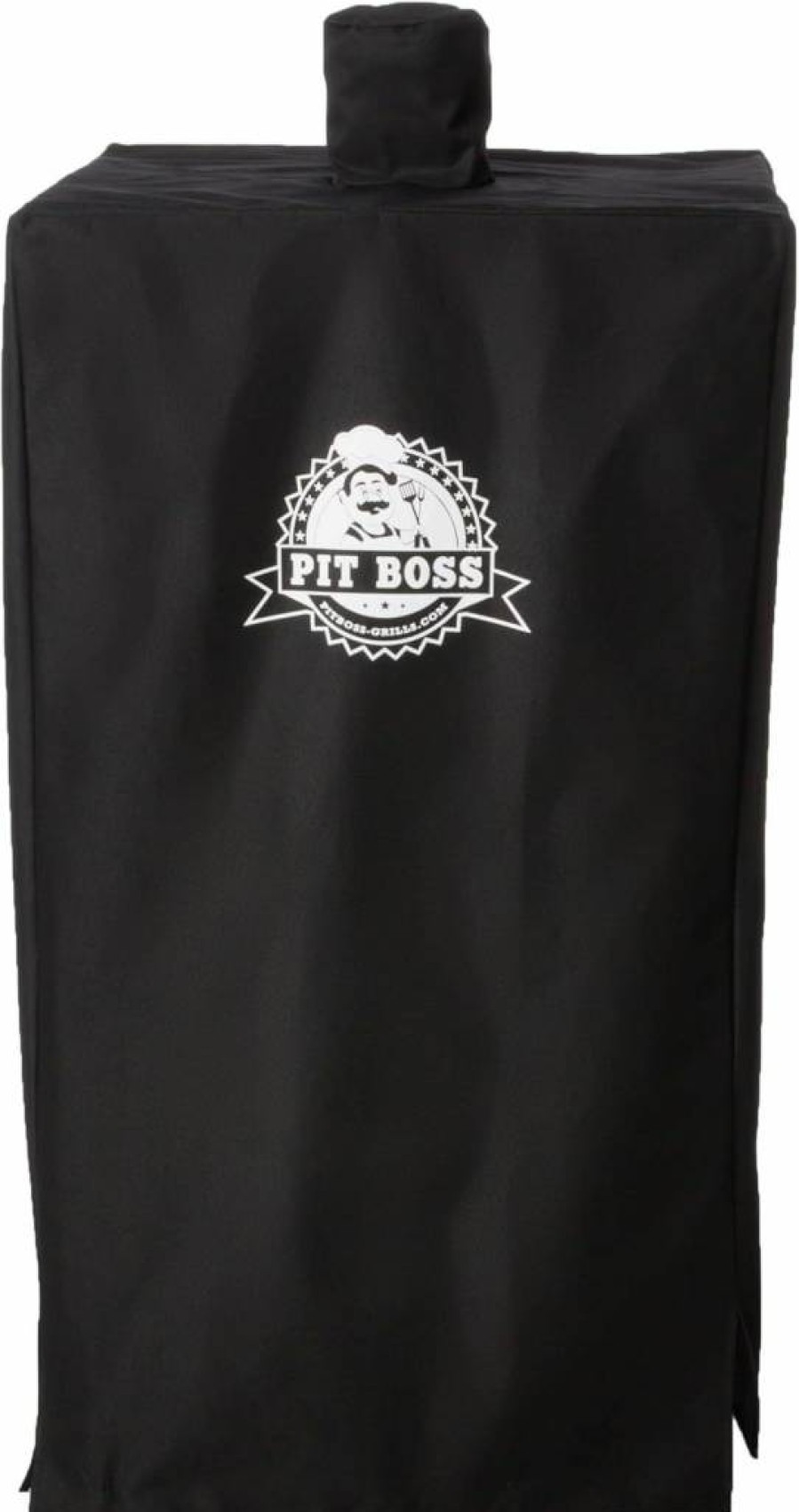 PIT BOSS 5-Series Vertical Pellet Smoker Cover - Waterproof Black Grill Cover for Wood Pellet Smokers