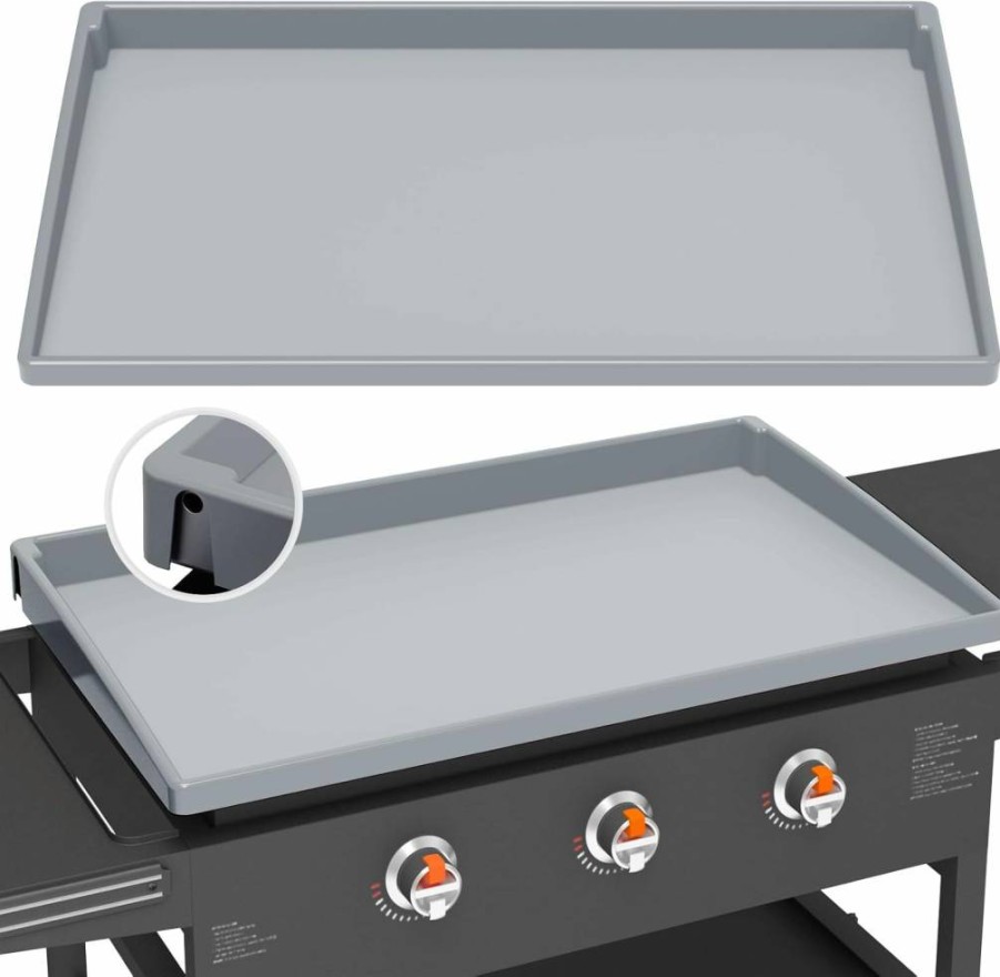 BESSIO 22 Inch Silicone Griddle Mat Cover for Blackstone Grill - Heavy Duty, Food Grade, All Season Protective Cooking Surface, Non-Stick, Easy Clean, Durable BBQ Accessory