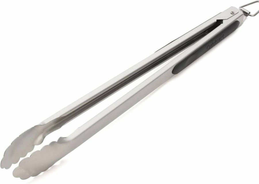 Cuisinart CIT-102 Stainless Steel Locking Grill Tongs for BBQ Cooking