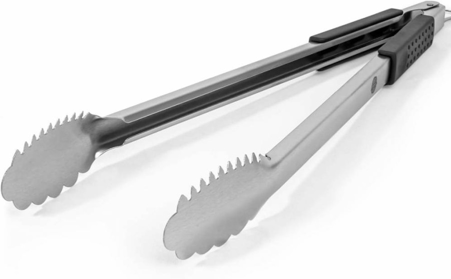 Grille Perfect 24-Inch Extra Long Heavy Duty BBQ Grill Tongs - Heat Resistant Stainless Steel for Outdoor Cooking & Grilling