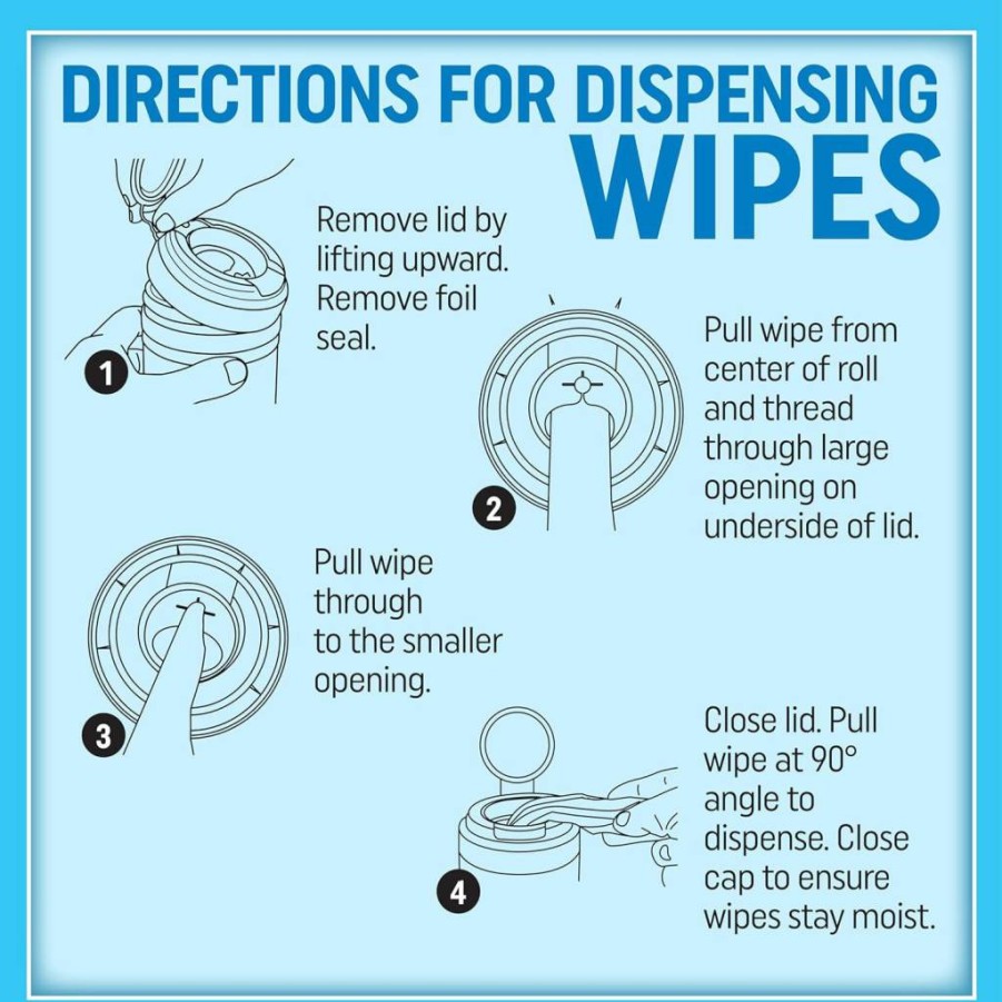 MiracleWipes Stainless Steel Cleaner - Remove Fingerprints & Smudges from Kitchen Appliances (Oven, Fridge, Microwave) - 30 Count