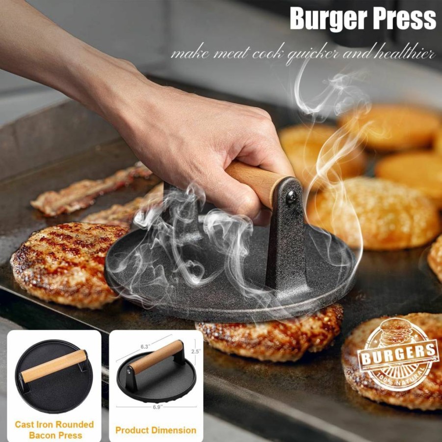 Grilliance 27-Piece Professional Griddle Accessories Kit for Blackstone & Hibachi Grills, Includes Spatula, Basting Cover, Burger Press for Outdoor BBQ, Teppanyaki, and Flat Top Cooking