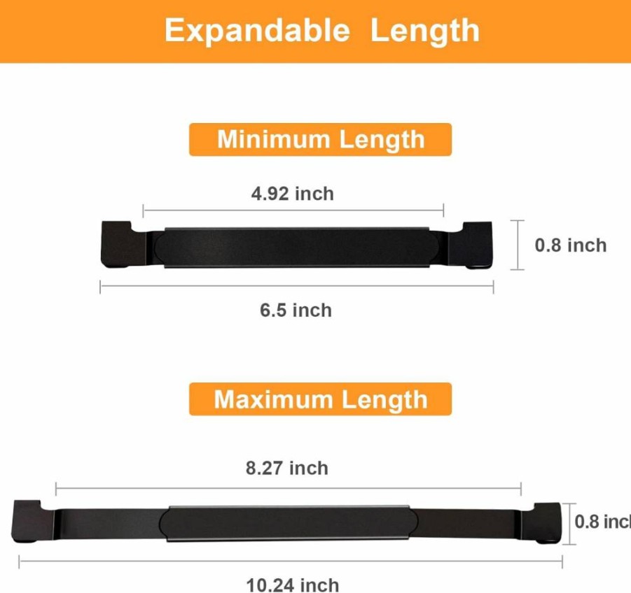 FENGWANGLI Adjustable Stainless Steel Spatula Holder for Blackstone, Camp Chef, Royal Gourmet Grills – Durable Grill Tool Rack (Silver)