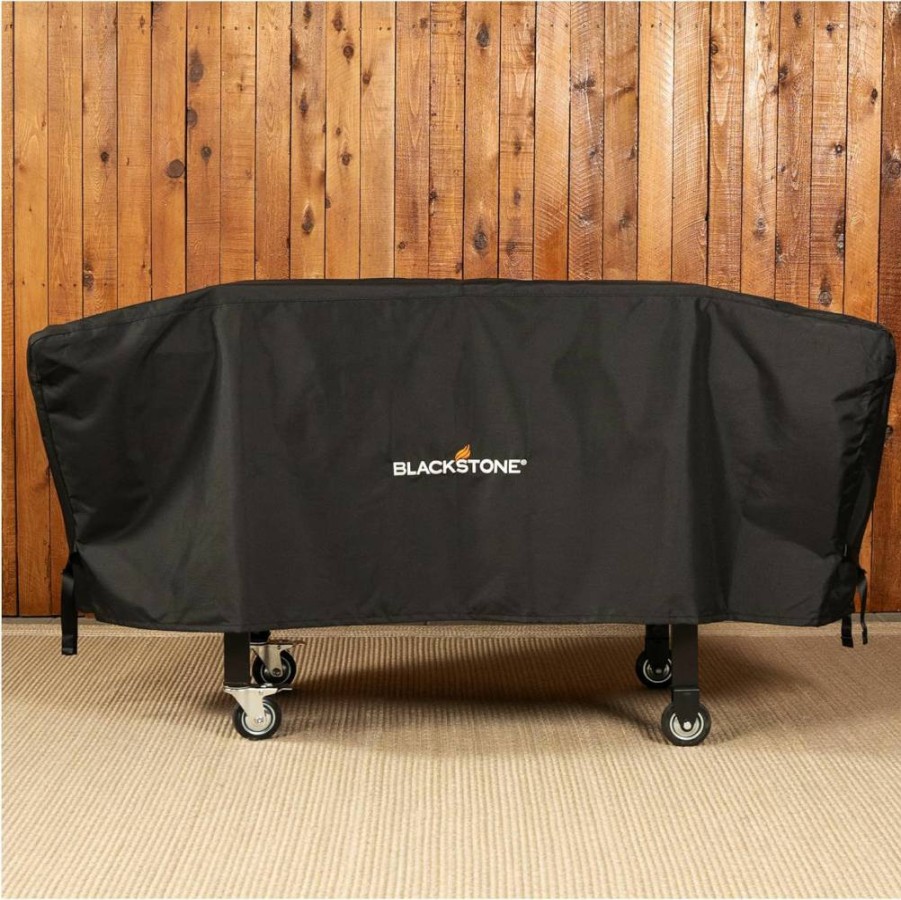 BLACKSTONE 36 Inch Heavy Duty Gas Grill Cover - 600D Polyester, Water Resistant, Fits 36" Griddle Cooking Station, Black