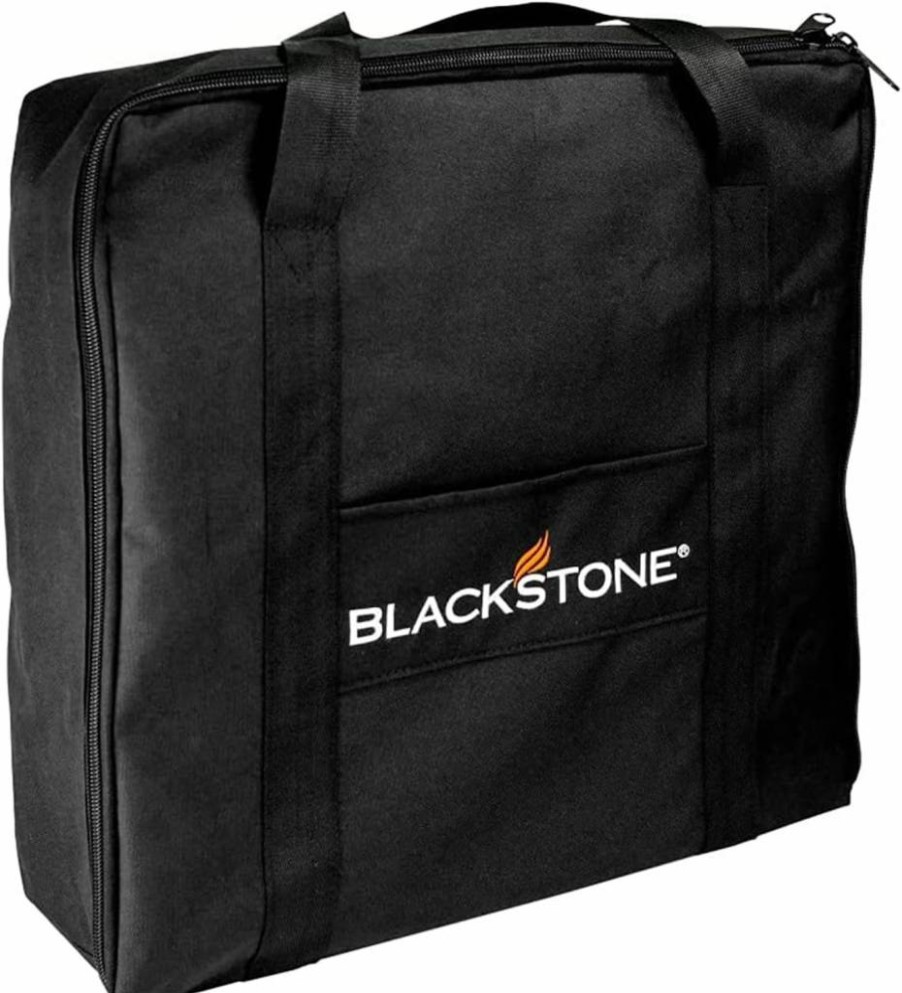 BLACKSTONE 17 Inch Griddle Cover with Carry Bag - Waterproof 600D Polyester Protective Cover for 17" Flat Top Gas Grill, Fits Blackstone Cooking Station (Hood Not Included)