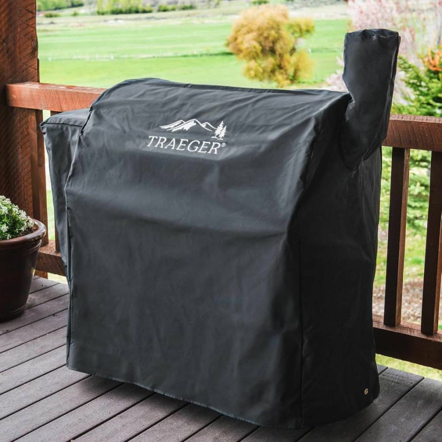 Traeger Pro 34 Grill Cover - Durable, Full-Length Protection for Traeger Grills - Bac380 Model Accessory