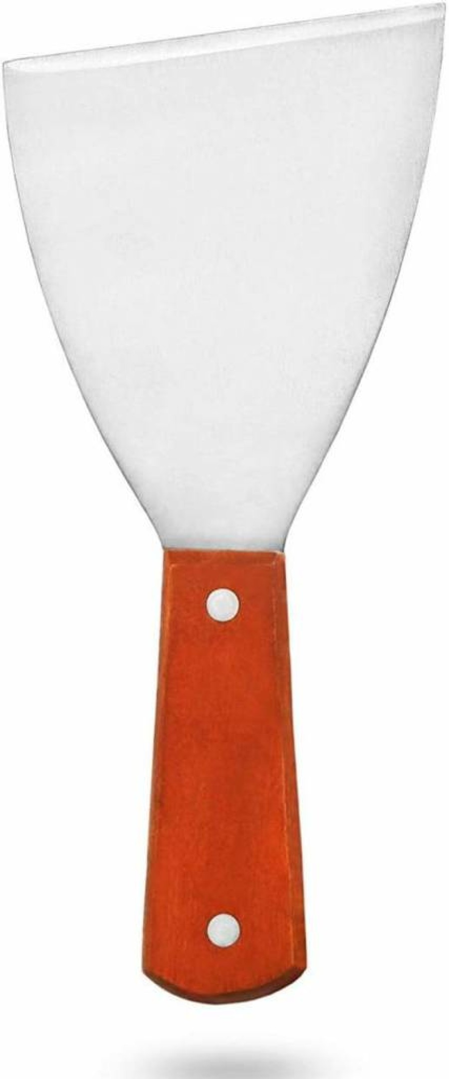 Acronde 2-Pack Stainless Steel Grill Spatula Set - Slant & Flat Blade Scraper for Diner Griddle Cooking