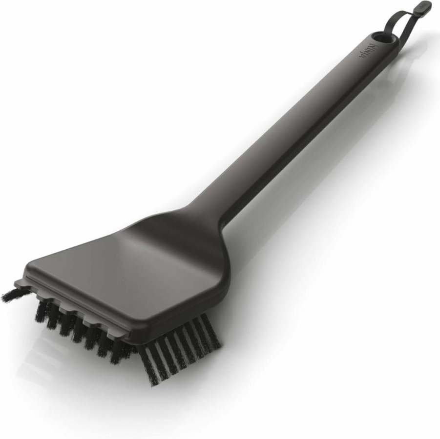 Ninja Woodfire Outdoor Grill Cleaning Brush - Non-Scratch, Heat Resistant Scraper Tool for OG700, OG800, OG900 Series Grills - Black