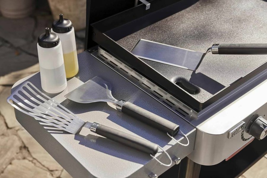 Weber Essential 5-Piece Griddle Tool Set for Outdoor Cooking