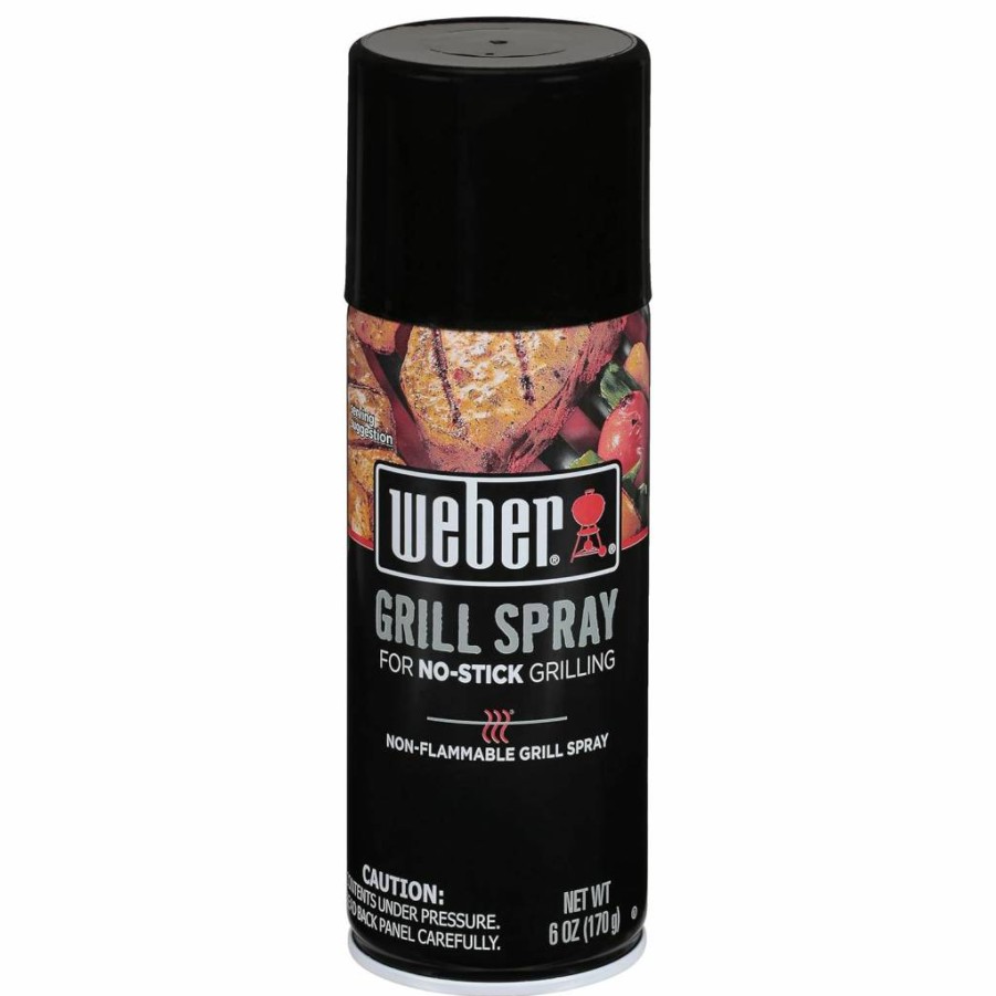 Weber Grill'N Spray Bottle - 6 oz Premium Grill Oil Spray for Outdoor Cooking
