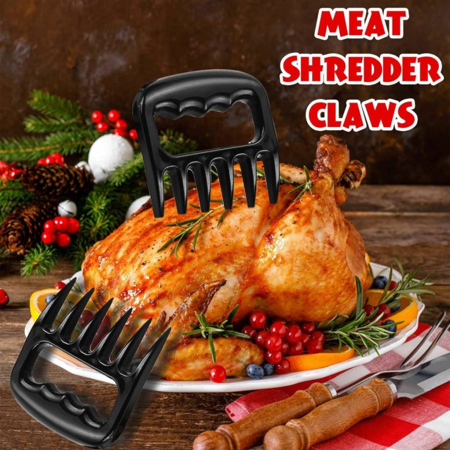 ROMANTICIST 27-Piece Premium BBQ Grill Set for Men - Heavy Duty Stainless Steel Utensils with Meat Claws & Carrying Bag - Ideal Gift for Dad, Father’s Day, Camping & Outdoor Cooking